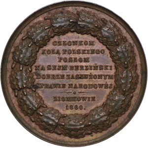Medal, Poland under partitions 1795-1918, Tadeusz Reytan 1860