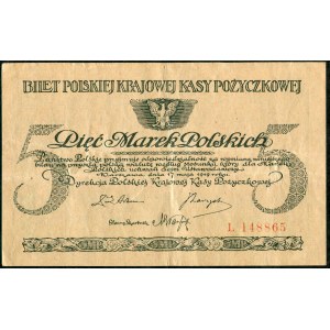 5 marks 1919 - L -.