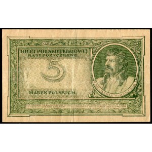 5 marks 1919 - L -.