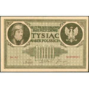 1,000 marks 1919 - Ser. AC -