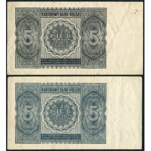 5 zlatých 1946 (2ks).