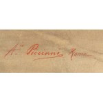 Antonio Piccinni (1846 Trani - 1920 Rzym), Dziewczyna pijąca wino, 1890