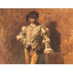 Karol Miller (ur. 1914, Kielce), Rzym średniowieczny - kostium florencki”, 1911
