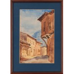 Józef Szanajca (1892 Lublin - 1939 Płazów), Uliczka we Włoszech