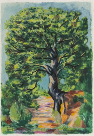 Moses (Moise) Kisling (1891 Krakow - 1953 Paris), Tree from the folio 