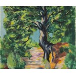 Mojżesz (Moise) Kisling (1891 Kraków - 1953 Paryż), Drzewo z folio L'Épopée Bohémienne, 1951
