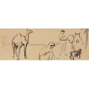 Maria Melania Mutermilch \ Mela Muter (1876 Warszawa - 1967 Paryż), Afrykańska wioska