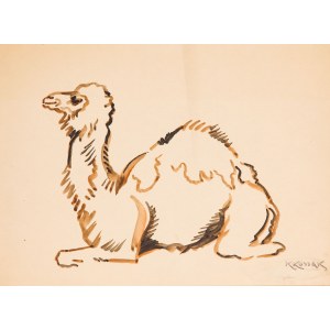 Karol Kossak (1895 Lwów - 1975 Ciechocinek), Wielbłąd