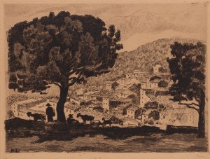 Jean (Jan Miroslaw) Peské (Peszke) (1870 Golta - 1949 Le Mans), View Bormes
