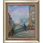 Jakub Zucker (1900 Radom - 1981 Nowy Jork), Widok z Wenecji, 1970