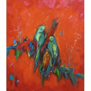 MARYNA LAKTIONOVA, LOVEBIRDS, 2025R.