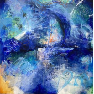 JULIA CHADAJ, L'ARTE DI JULIA (ŻYWIOŁY BŁĘKITU), 2023R.