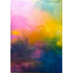 JUSTYNA MAZUR, RAINBOW CLOUDS, 2024R.