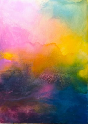JUSTYNA MAZUR, RAINBOW CLOUDS, 2024.