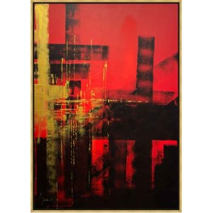 ALFRED ANIOŁ, ABSTRACTION, 2023.