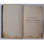 MIANOWSKI Mikolaj - Nauka sztuki położniczey dla niewiast 1825