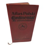 ATLAS POLSKI CONTINENTAL for automobilists, with 1 general map and 20 individual maps [1st edition] [1926].