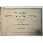 BARAÑSKI Fr. - On Christmas Day. Carols [1925].