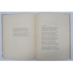 JANTA-POŁCZYŃSKI Aleksander - Death of a White Elephant 1929 [1st EDITION POETIC DEBUT, BRZESKI Janusz Maria COVER].