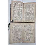 SIEMIEŃSKI Lucyan - Dzieła Lucyana Siemieńskiego Tom I -II 1881