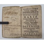 HANNENBERG Gottfried - Defensio Beatissimae Virginis Dei Genitricis Mariae Contra nostræ tempestatis Hæreses : In qua Specialis Cultus Et Invocatio Ejus, Manifestis Argumentis Evincitur KALISZ 1728 [DEFENSE OF THE MARY CULT].