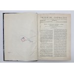 CHEMICAL INDUSTRY Organ of the Chemical Research Institute Yearbook 17 Warsaw 1933