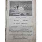 ŚWIAT biweekly illustrated magazine for youth and children year I volume I 1876 [Mikhail Strogov VERNE AND POLISH EDITION].