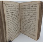 Manuscript in Polish. Prayer book. Collection of Spiritual Meditations (Poland, first half of the 18th century).