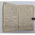 Manuscript in Polish. Prayer book. Collection of Spiritual Meditations (Poland, first half of the 18th century).