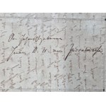 SCHUMANN, Robert (1810-1856). Signed Letter by Robert Schumann, dated Leipzig March 8, 1838 to Anton Wilhelm von Zuccalmaglio. A letter by Robert Schumann, dated Leipzig der 8. März 1838, signed R. Schumann