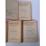 SYROKOMLA Władysław (KONDRATOWICZ Ludwik) - Wybór poezyj tom I-III Wilno 1923