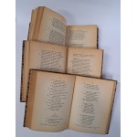 SYROKOMLA Władysław (KONDRATOWICZ Ludwik) - Wybór poezyj tom I-III Wilno 1923