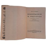 DELEDDA Gracja - The castaways in the harbor 1929 [1st Polish edition] [CZERNY Henryk cover design].