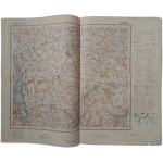 Tactical map of Poland lane 38 pole 27 RADZIEJÓW 35.5 x 46.5 cm 1934