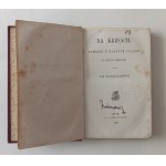 ZACHARIASIEWICZ Jan - Na kresach powieść z naszych czasów w trzech części 1867