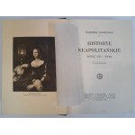 CHŁĘDOWSKI Kazimierz - Historye Neapolitans. Century XIV - XVIII. 1917 [AND EDITION].