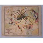 Pohlednice Mapa moderní Evropy 1914 современная карта Европы