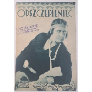 FILM PROGRAM DEPARTMENT (Redskin) 1929; Starring: Richard Dix, Gladys Belmont, Tully Marchall