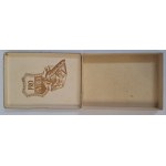 Kościańska Cigar and Cigarette Factory - original cardboard box of 5 Pro Patria cigars