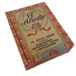 Koœcian Cigar and Cigarette Factory - original wooden box EL ALIENTO 10 piece Cigars