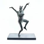TIM SHAW, Dancing maenad with arms raised, 2018