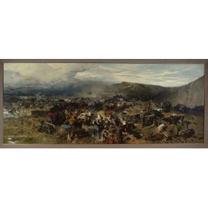 Józef Brandt (1841 Szczebrzeszyn - 1915 Radom), Adopcja obrazu Odbicie jasyru, 1878