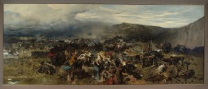 Jozef Brandt (1841 Szczebrzeszyn - 1915 Radom), Adoption of the painting 