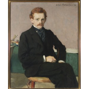 Józef Mehoffer (1869 Ropczyce - 1946 Wadowice), Adopcja obrazu Autoportret, 1898