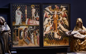 Unknown, Adoption of the Winterfeld family foundation diptych, 1430 - 1435