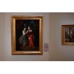Jan Ksawery Kaniewski (1805 - 1867), Adopcja obrazu Portret sióstr Karoliny i Anny Strauss, tancerek baletu Teatru Wielkiego, 1853