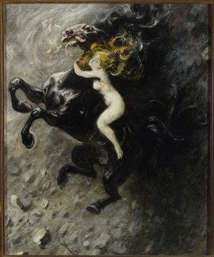 Władysław Podkowiński (1866 Warsaw - 1895 Warsaw), Adoption of the painting 