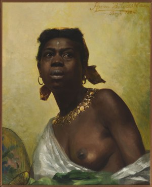 Anna Bilinska-Bohdanovichowa (1857 Zlotopole, Ukraine - 1893 Zlotopole, Ukraine), Adoption of the painting 