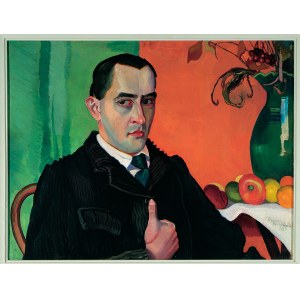 Stanisław Ignacy Witkiewicz Witkacy (1885 Warszawa - 1939 Jeziory na Polesiu), Adopcja obrazu Autoportret, 1913