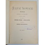 SŁOWACKI Juliusz - DZIEŁA (Wydanie Ilustrowane) Tom II z 1909 r.
